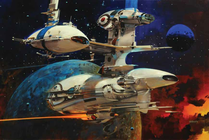 Illustration for article titled A Brief History of Space Travel as Told by the Art That Inspired It